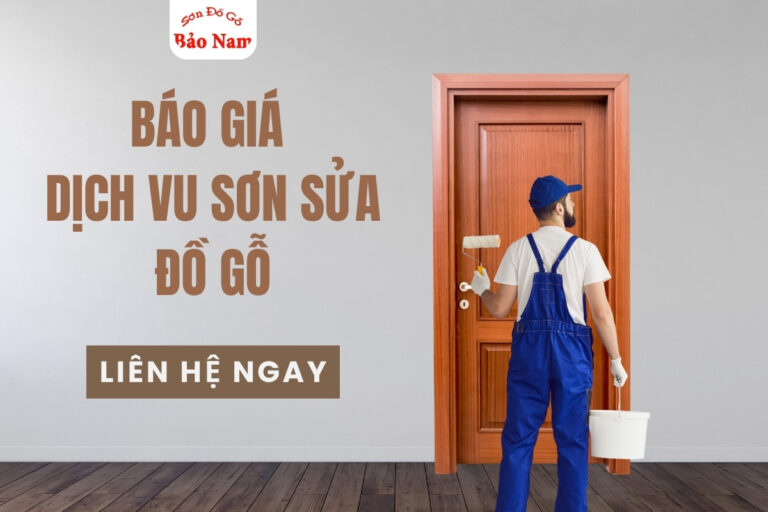 Sơn cửa gỗ